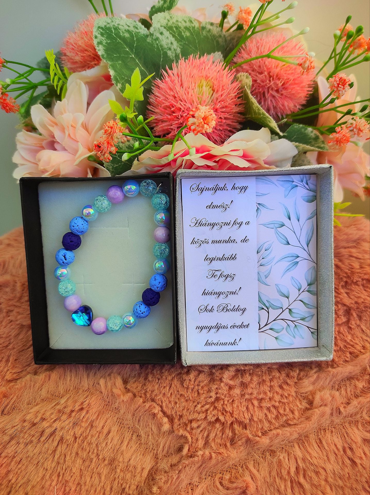 Védő nyugdíjas ajándék kék